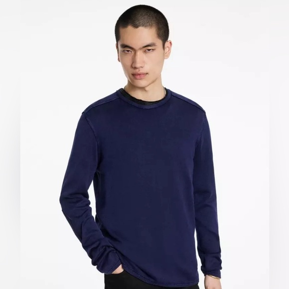 Beautiful John Varvatos Walter crew neck sweater - Picture 2 of 14